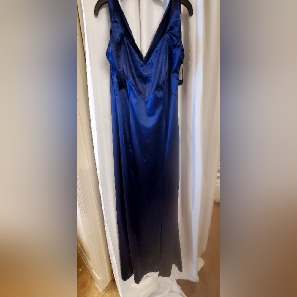 VFSHOW Womens long royal blue gown